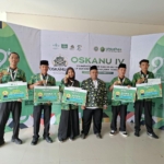 Gemilang di OSKANU Jateng 2026, Kontingen Maarif NU Kebumen Boyong Trofi Juara
